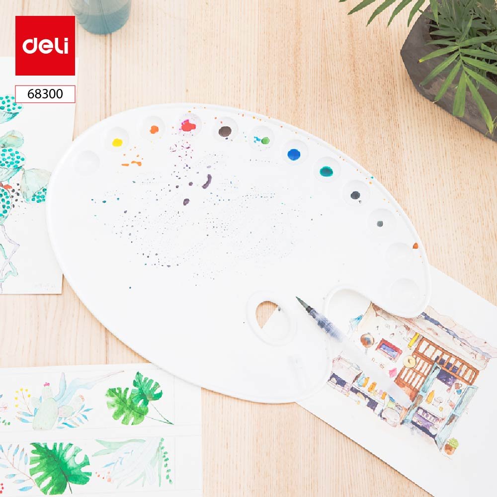 68300-3 ديلي مزاجة - 12 لون - أبيض - E68300